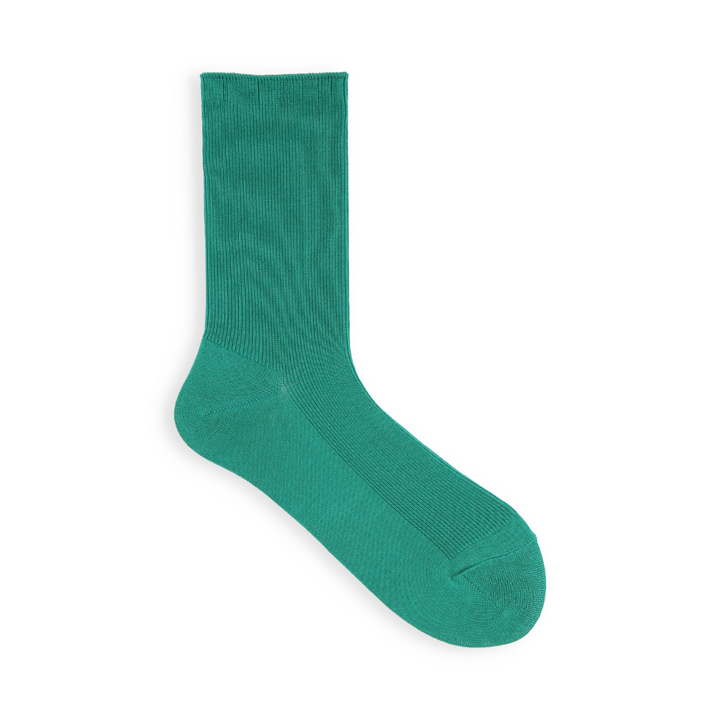 021140732 Supima Cotton Fine Rib Crew Socks
