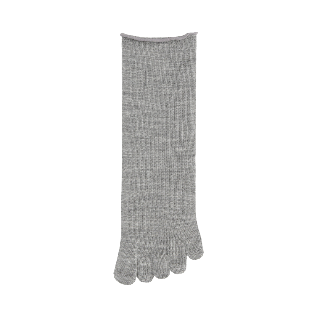 021140926 Premium Finest Wool Plain Toe Crew Socks