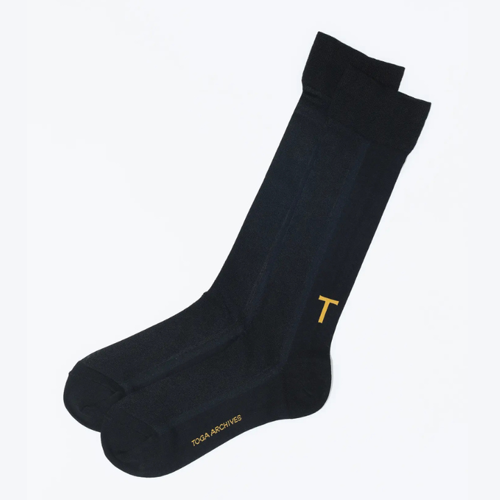 021141015 TOGA Collab Sheer Crew Socks