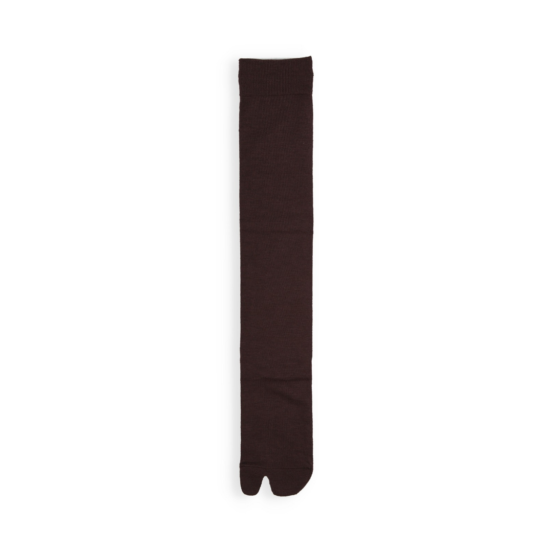 021170170 Wool Tabi Knee High Socks