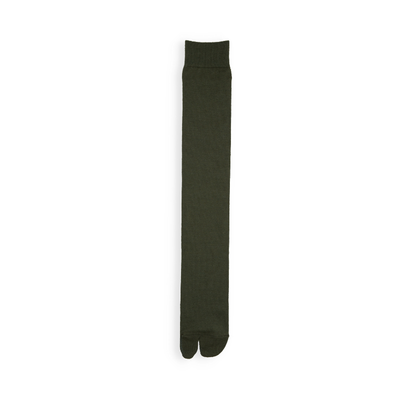 021170170 Wool Tabi Knee High Socks
