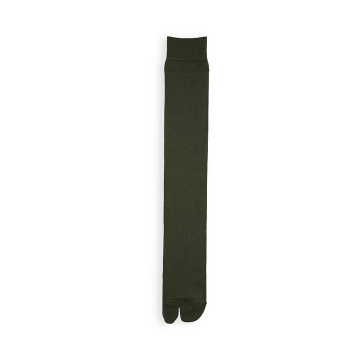 021170170 Wool Tabi Knee High Socks