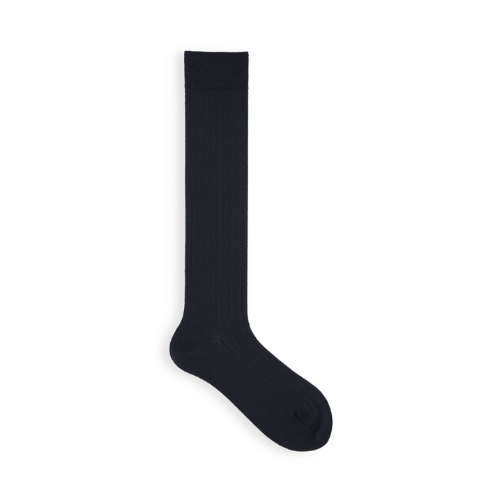 021170185 Premium Finest Merino Ribbed High Socks