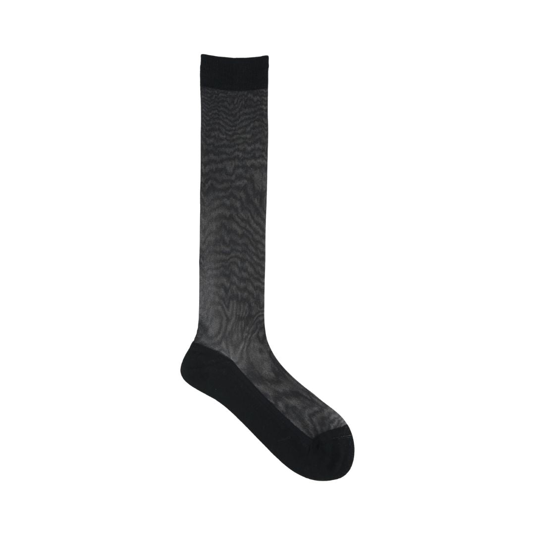 021170195 Ballerina Front Tulle Knee High Socks