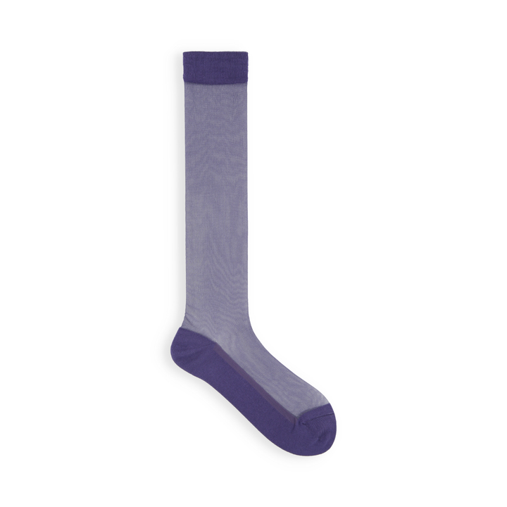 021170195 Ballerina Front Tulle Knee High Socks