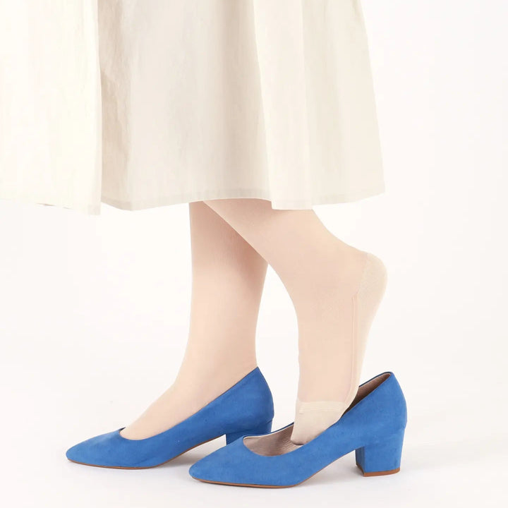 021170195 Ballerina Front Tulle Knee High Socks