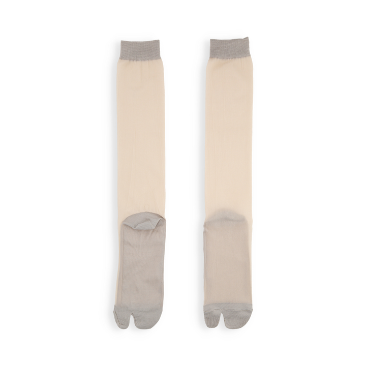 021170217 Tulle Tabi Knee High Socks