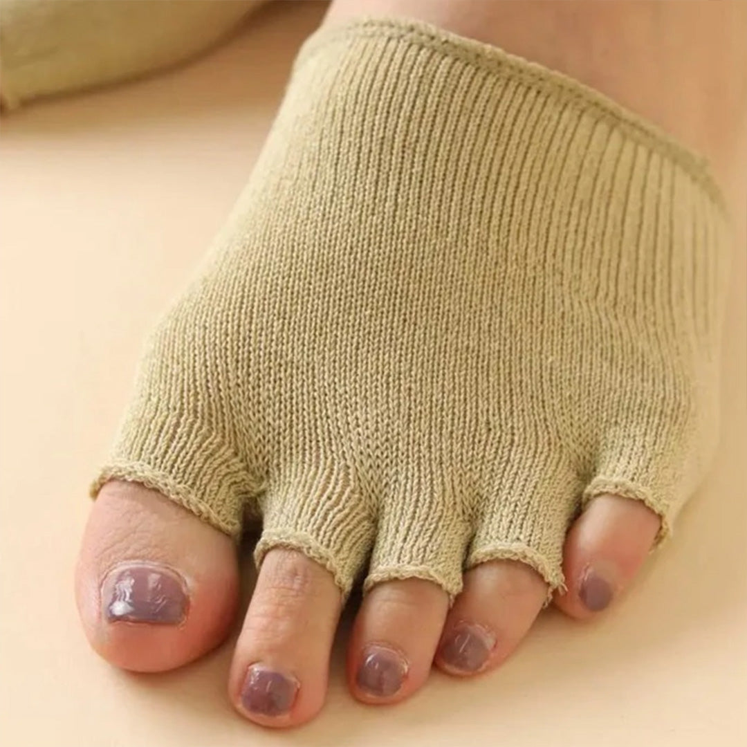 Washi Plain Open Toe Socks
