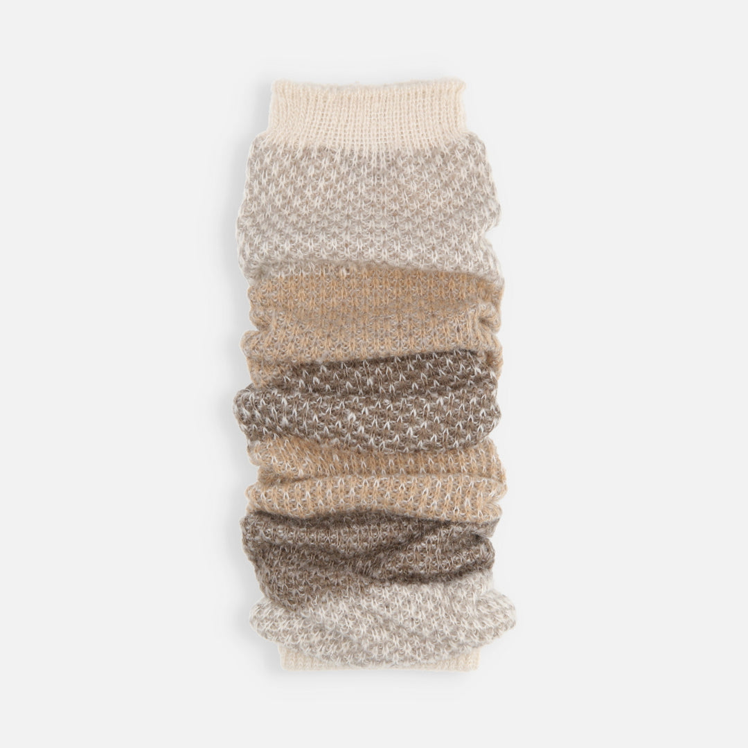 021400219 Jacquard Fine Ribbed Legwarmer