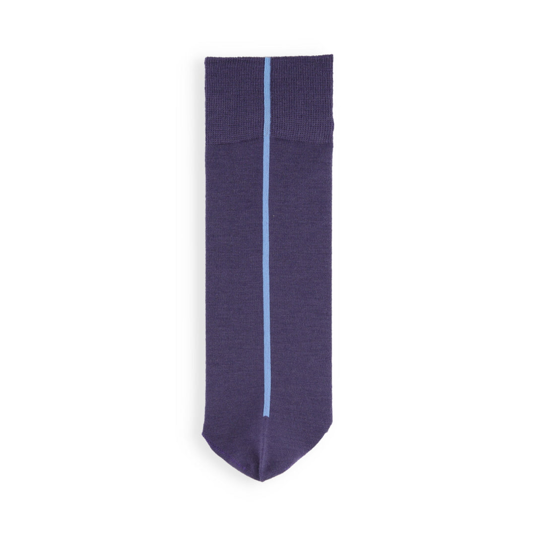 022140066 Merino Wool Backseam Crew Socks M