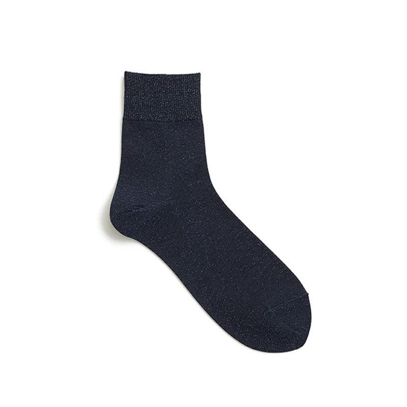 011132742 Sparkly Ankle Socks L