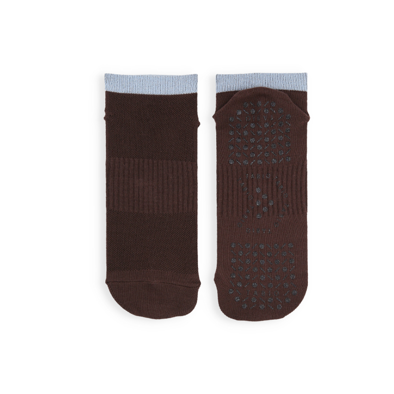 051120025 Fitness Sparkly Top Ankle Socks