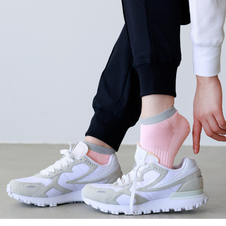 051120025 Fitness Sparkly Top Ankle Socks