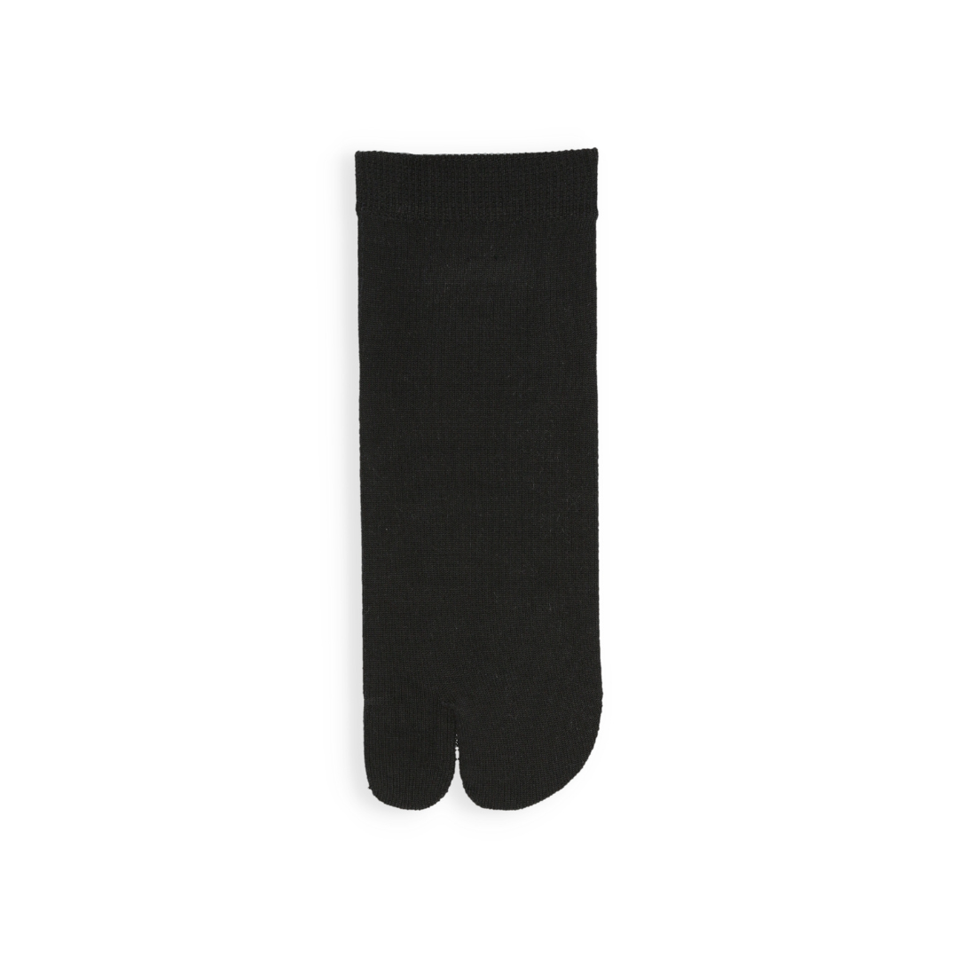 051130118 Silk Plain Tabi Cathecine Anklet Socks M