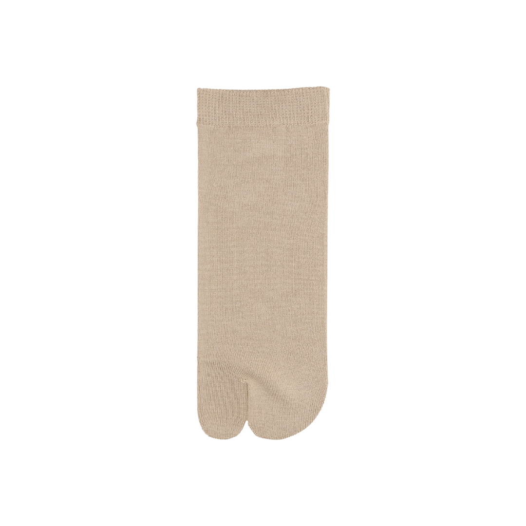 051130118 Silk Plain Tabi Cathecine Anklet Socks M