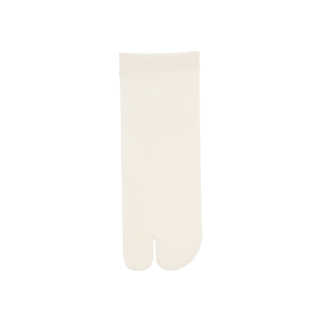 051130117 Silk Plain Tabi Cathecine Anklet Socks S