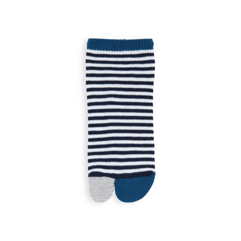 062120404 Tabi Striped Trainer Socks