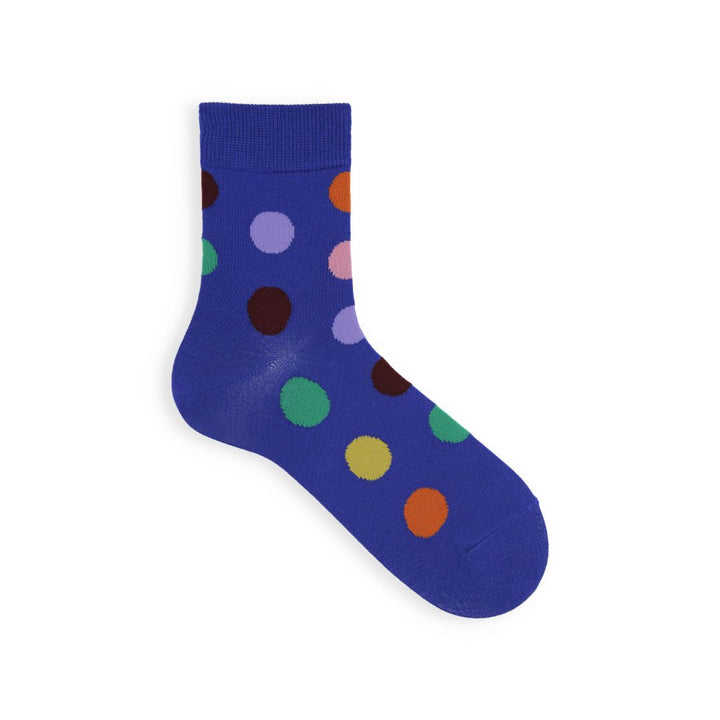 062130190 Colourful Coin Dots Short Socks