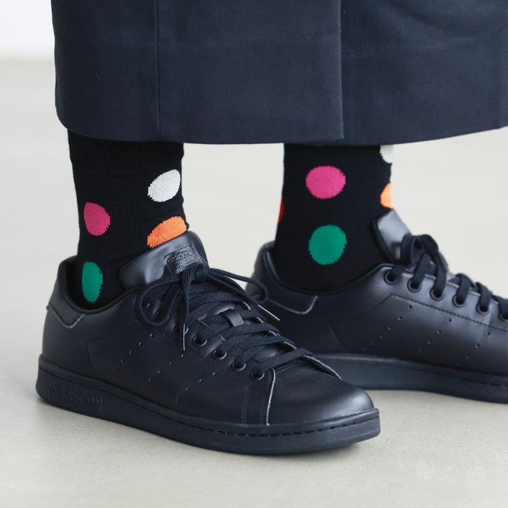062130190 Colourful Coin Dots Short Socks