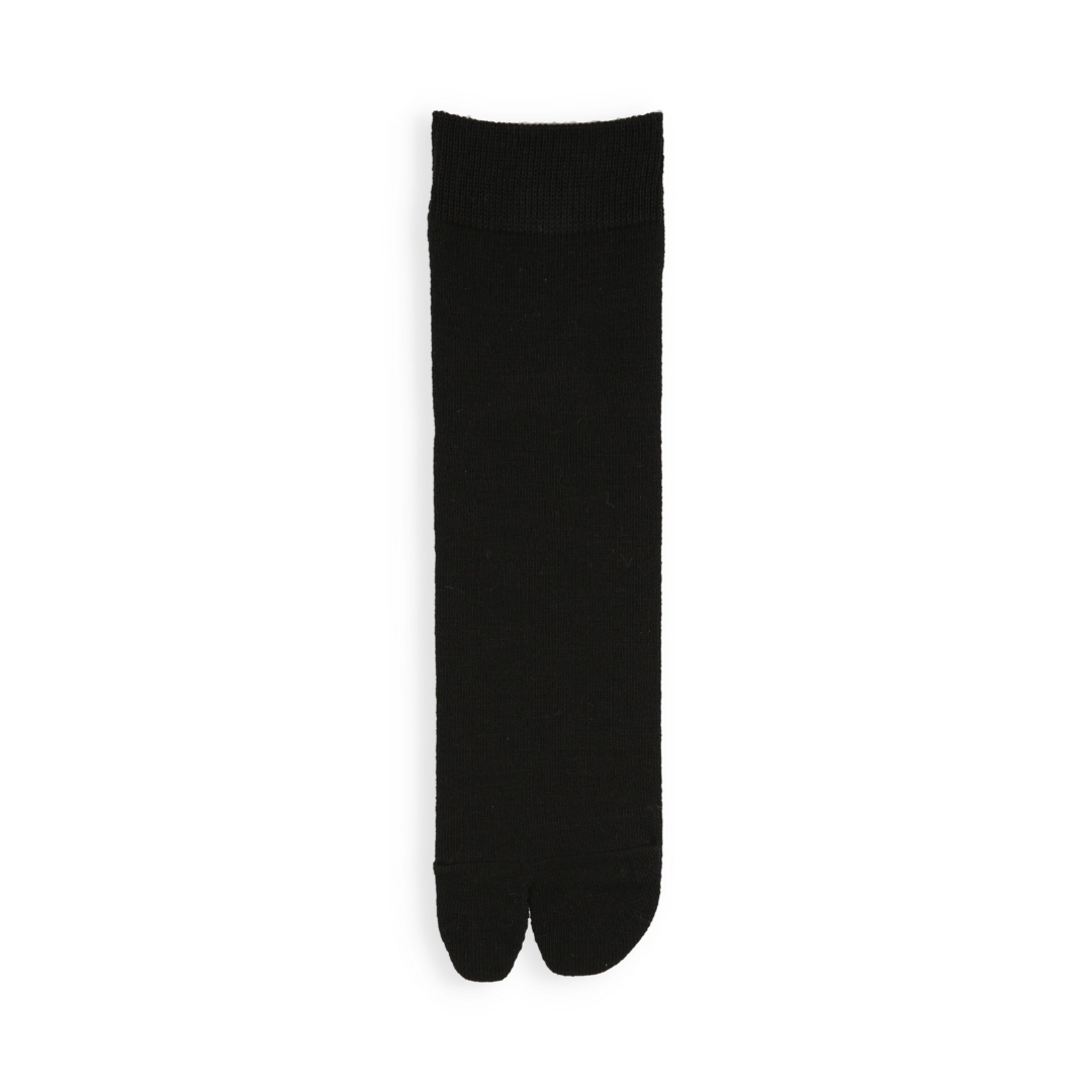 062130405 Merino Wool Plain Tabi Short Socks L