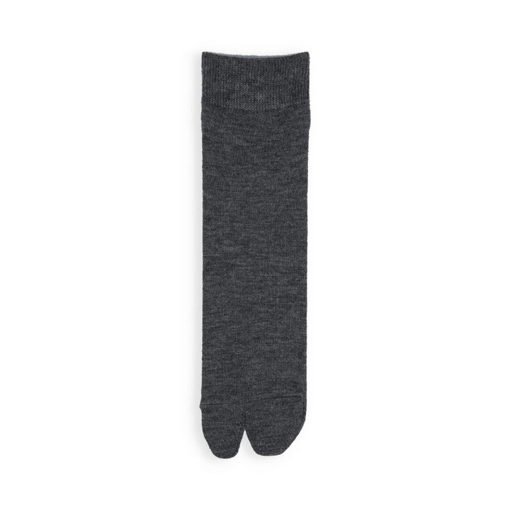 062130405 Merino Wool Plain Tabi Short Socks L