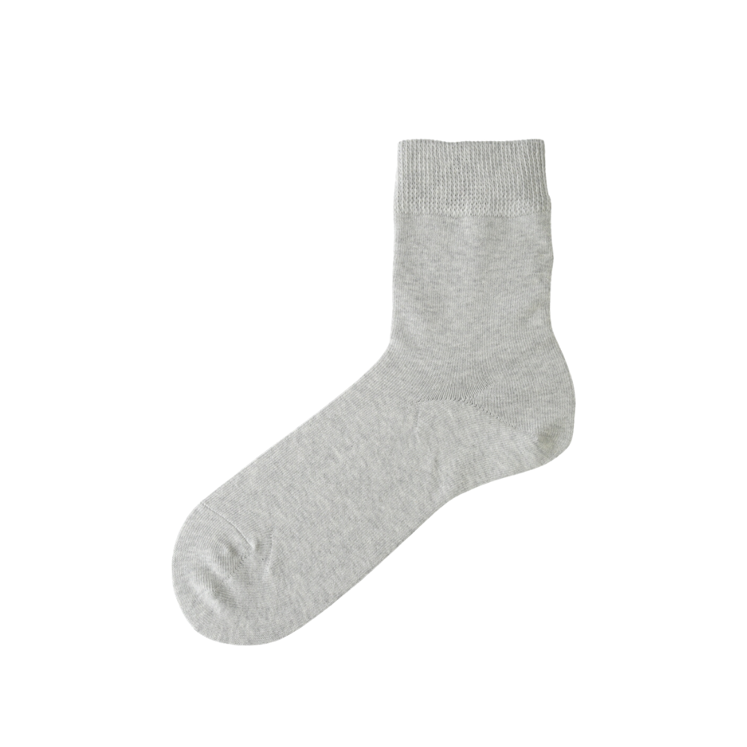062131037 Non-Elastic Plain Short Socks M