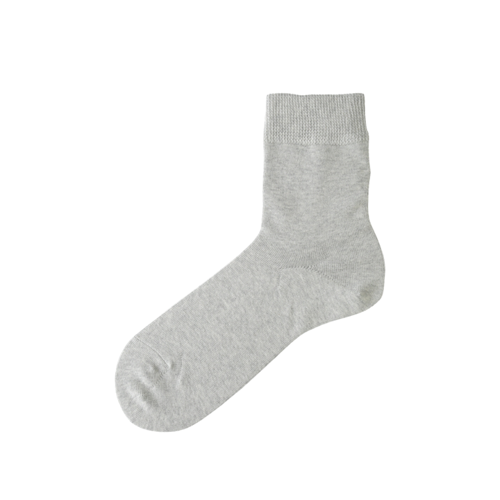 062131037 Non-Elastic Plain Short Socks M