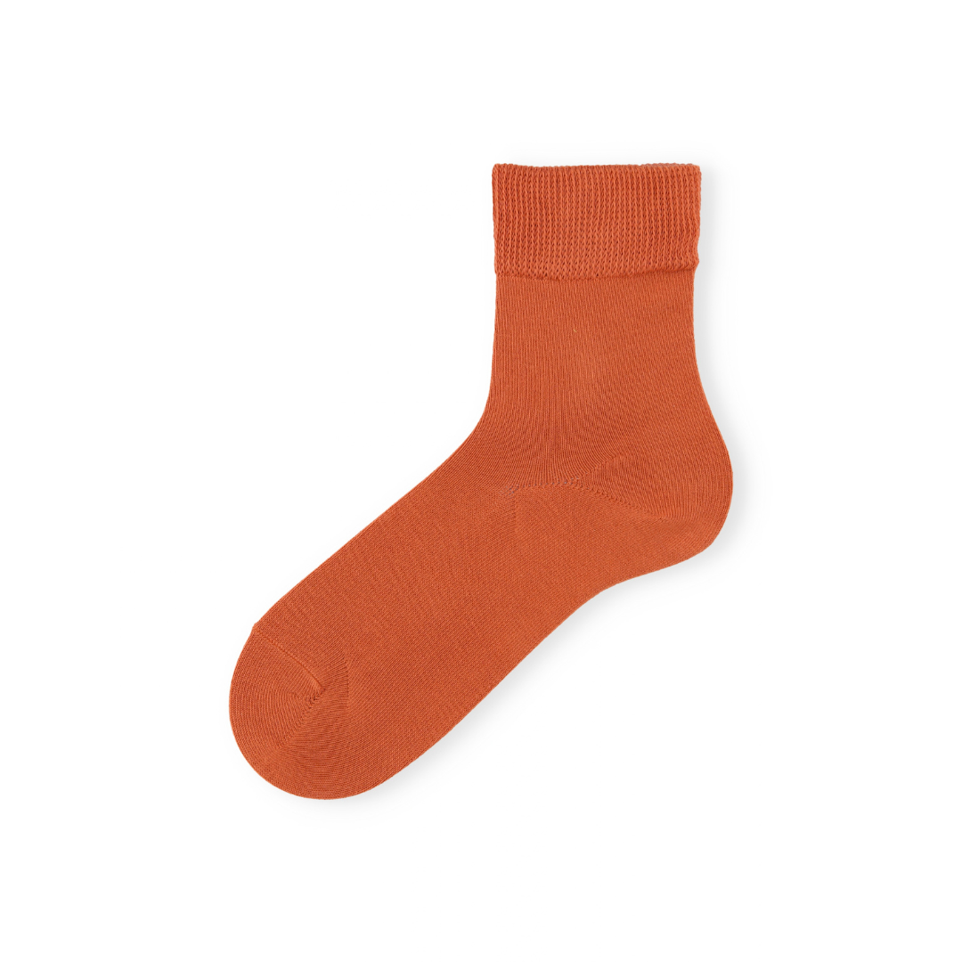 062131037 Non-Elastic Plain Short Socks M