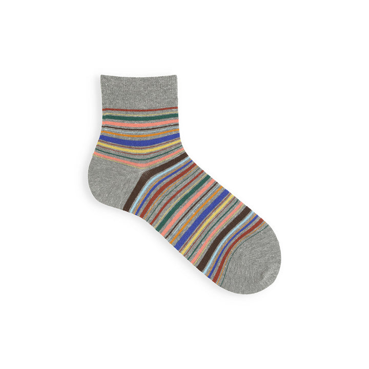 062131236 Multi-Stripe Short Socks S