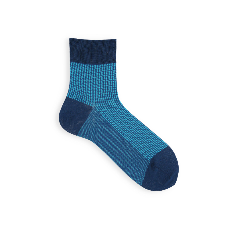 062131294 Jacquard Houndstooth Short Socks S