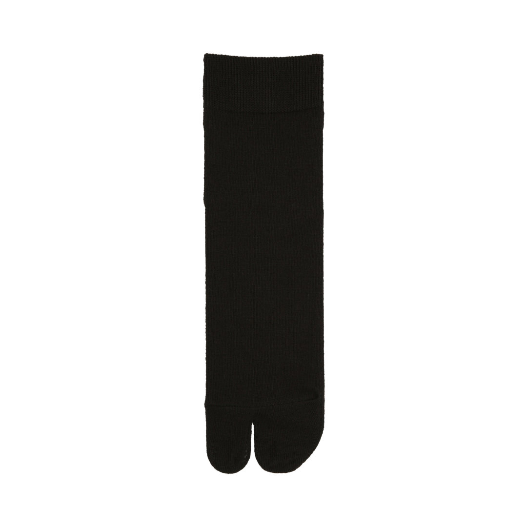 062131390 Merino Wool Plain Tabi Short Socks M