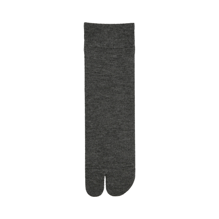 062131390 Merino Wool Plain Tabi Short Socks M