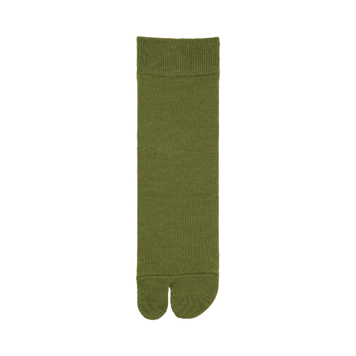 062131390 Merino Wool Plain Tabi Short Socks M