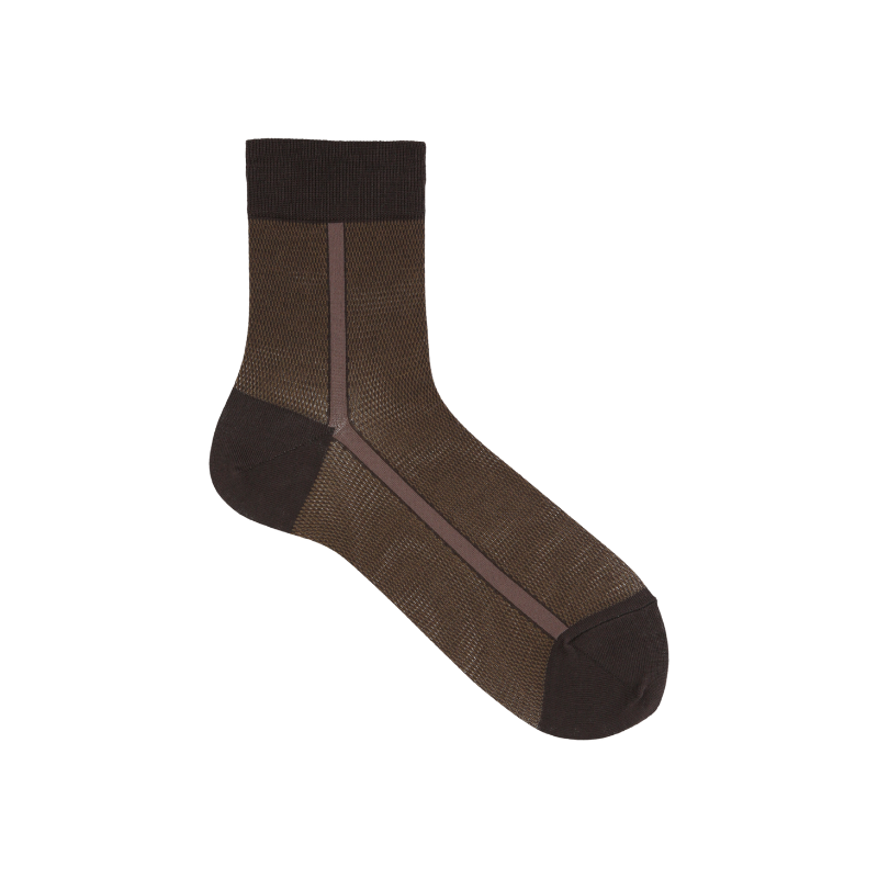 062131409 Mesh Side Line Short Socks