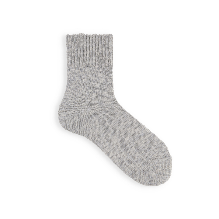 062140176 Cotton Big Slub Yarn Socks
