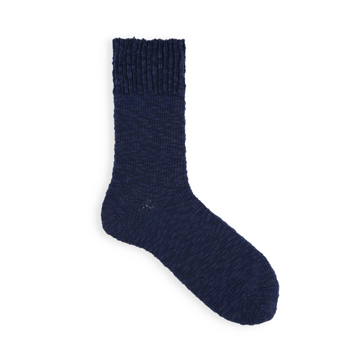 062140176 Cotton Big Slub Yarn Socks