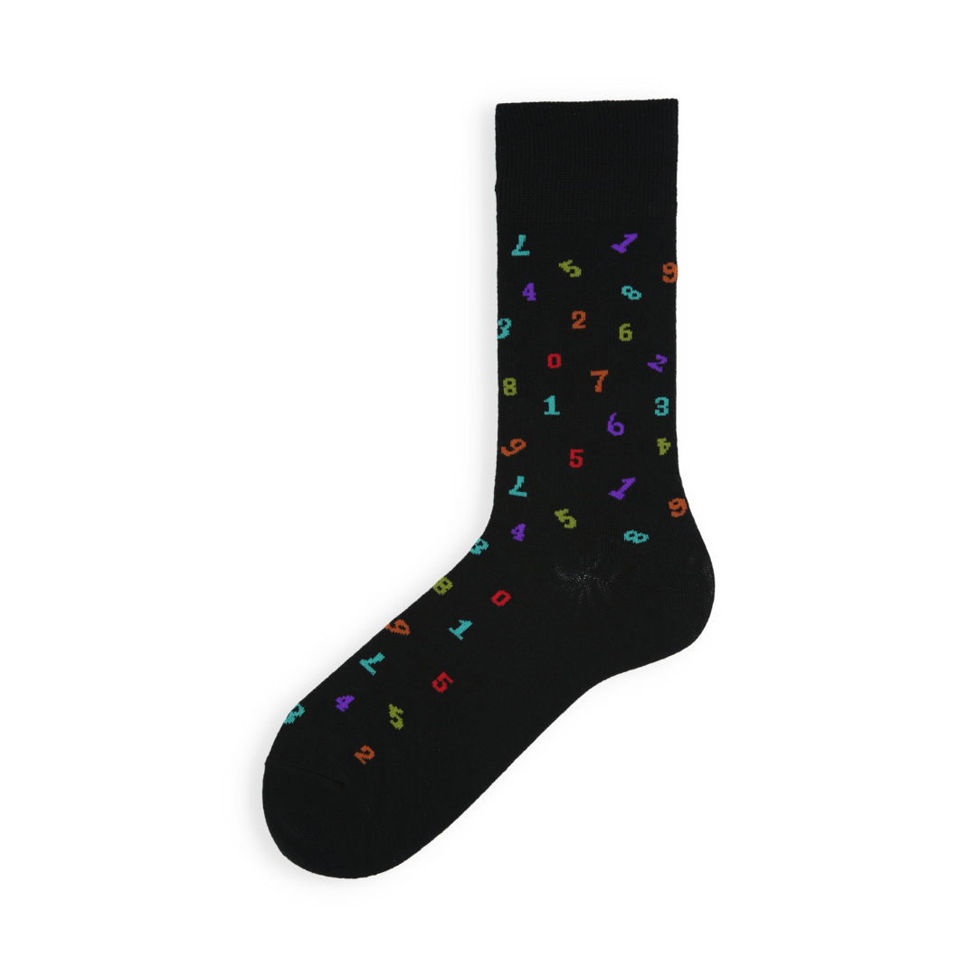 062140652 Colourful Numbers Mid-Calf Socks