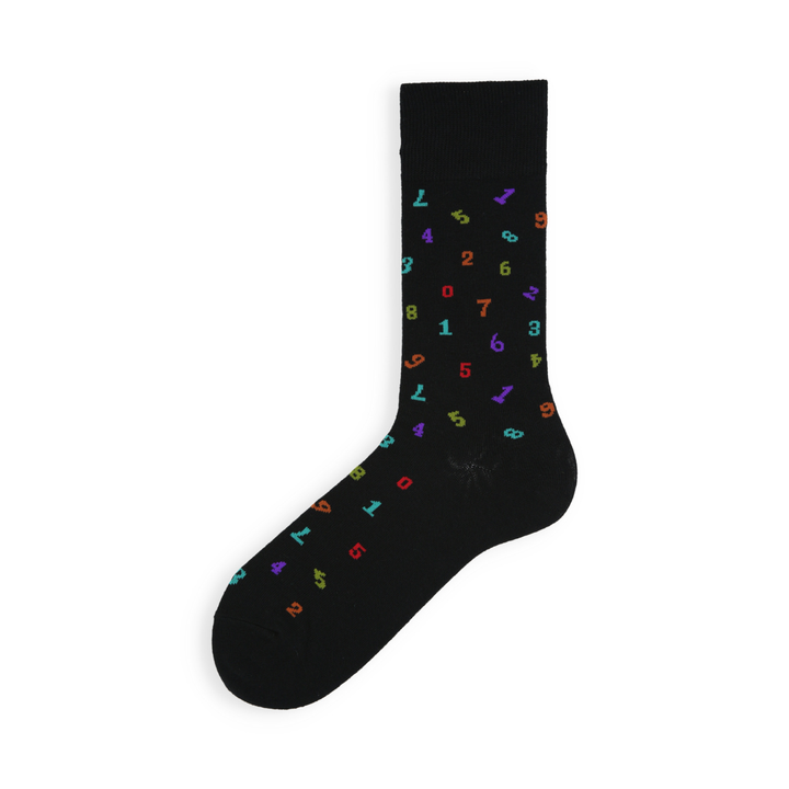 062140652 Colourful Numbers Mid-Calf Socks