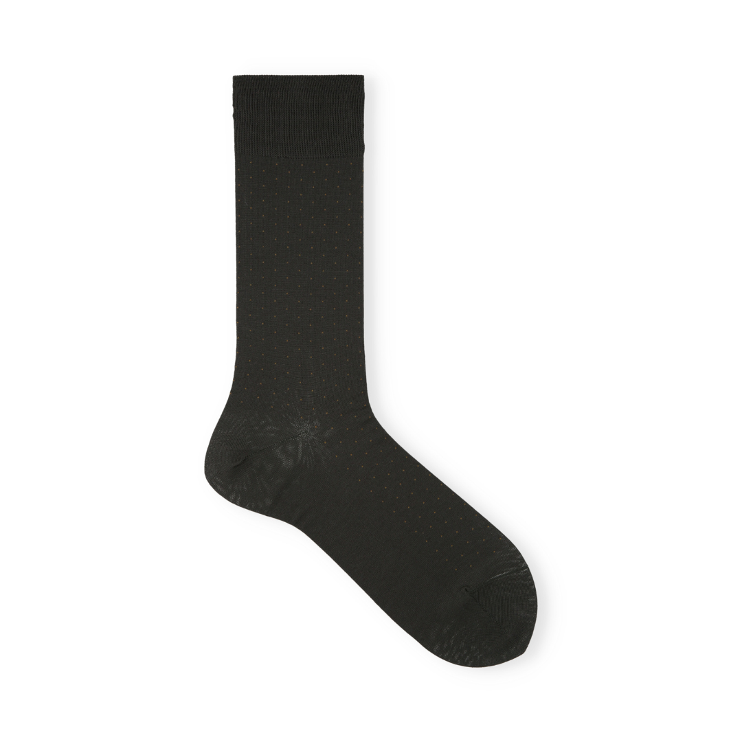 062142015 Dot Mid-Calf Socks M