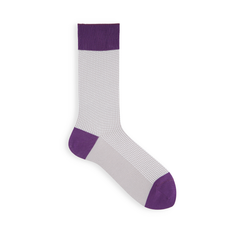 062142088 JQ Houndstooth Crew Socks M