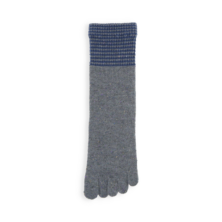 062142172 Wool Striped Top Toe Crew Socks