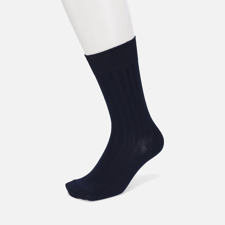 9x2 Ribbed Mid Calf Socks RS M