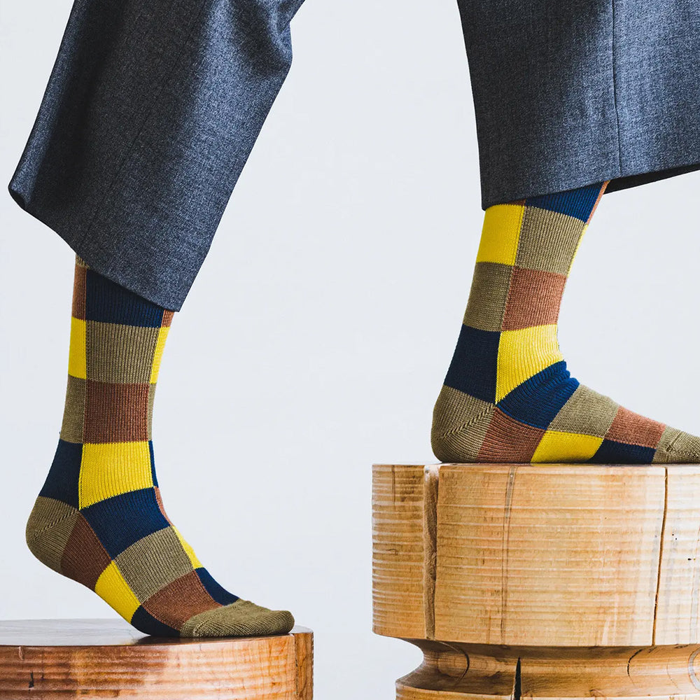 Patterned Mid-Calf Socks