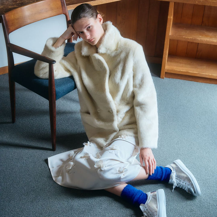 021140995 Fluffy Crew Socks