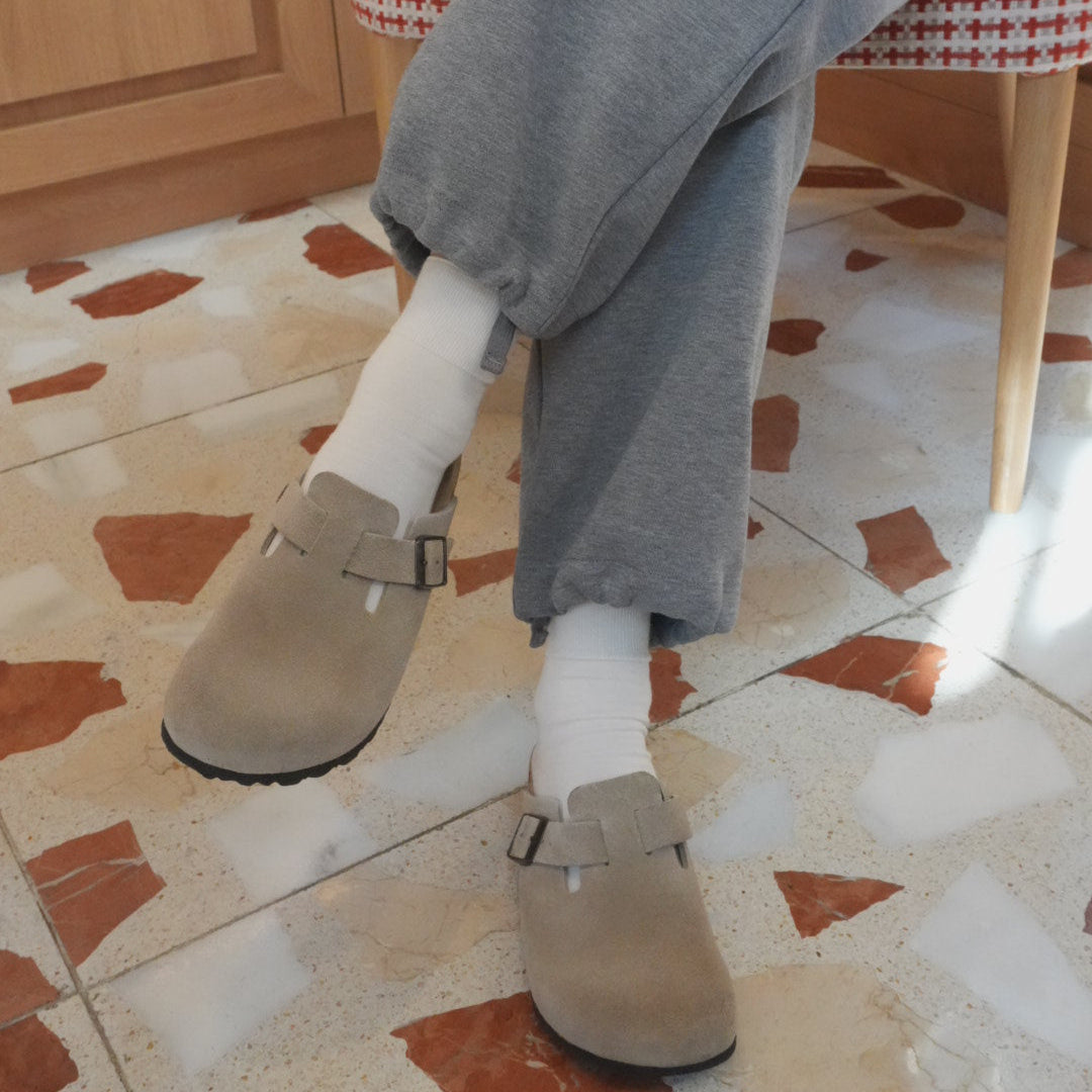 021132654 Bamboo Rayon Relaxed Low Crew Socks