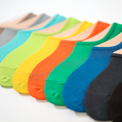 Colourful Invisible Socks for Men